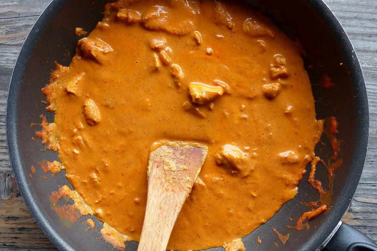 homemade chicken tikka masala