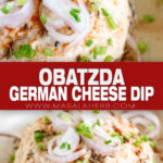 German Cheese Dip without Beer (Obatzda) pin