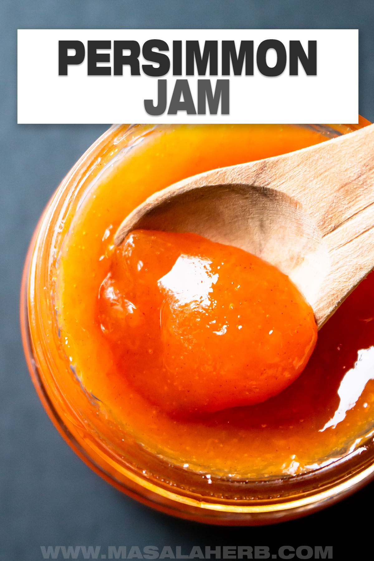 Persimmon Jam Recipe without Pectin cover