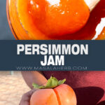 Persimmon Jam Recipe without Pectin pin