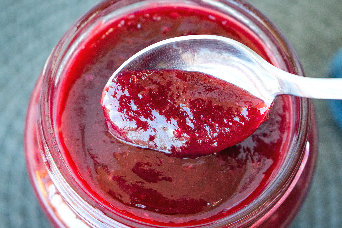 chutney with fresh plums