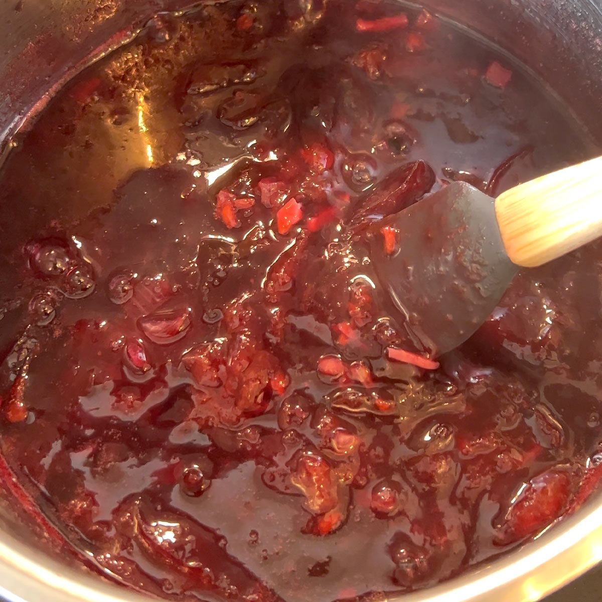 reduce plum chutney