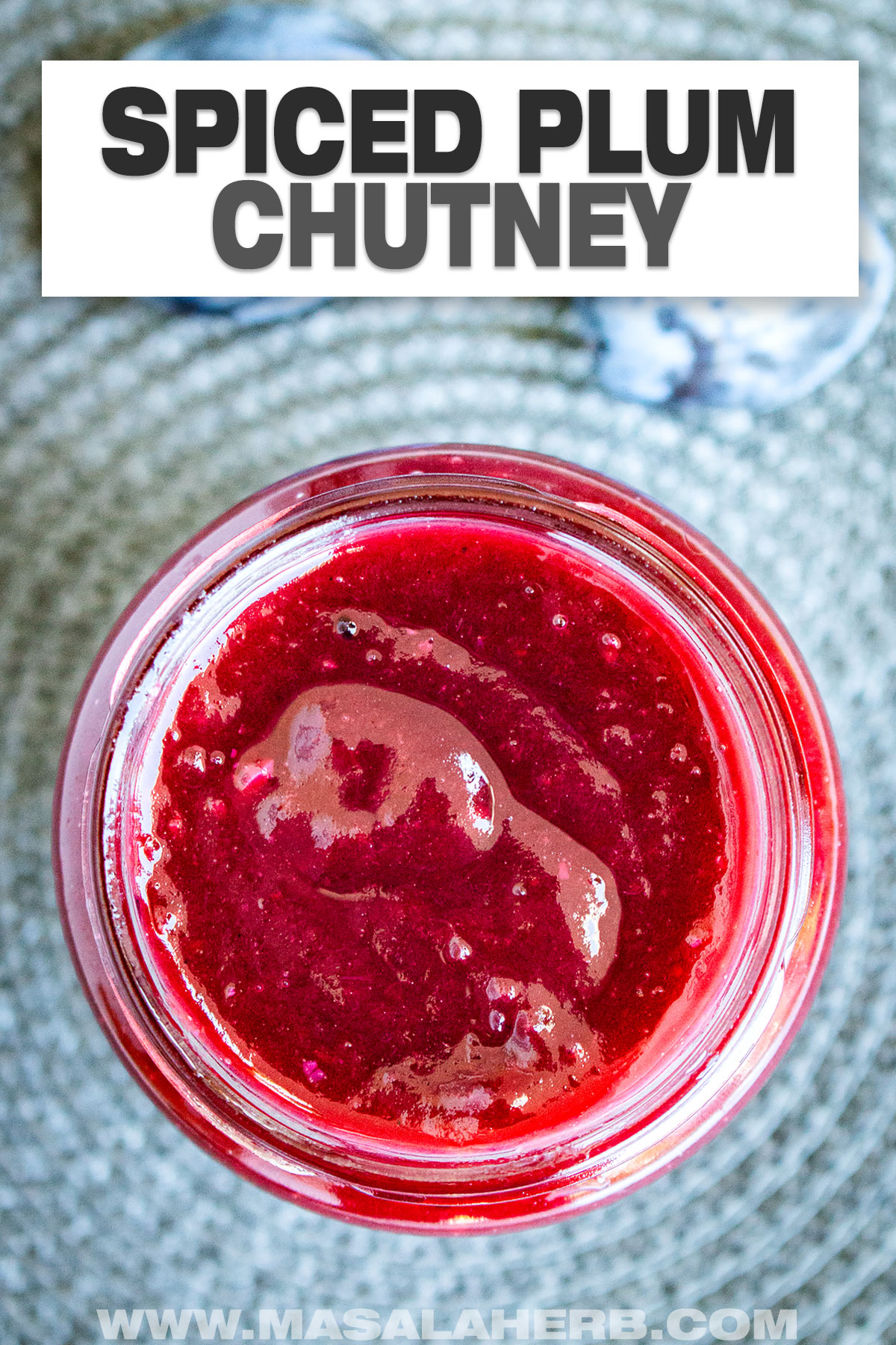 Spiced Plum Chutney Recipe cover