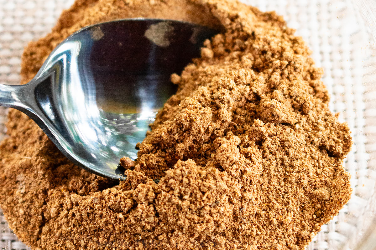 close up pumpkin pie spice