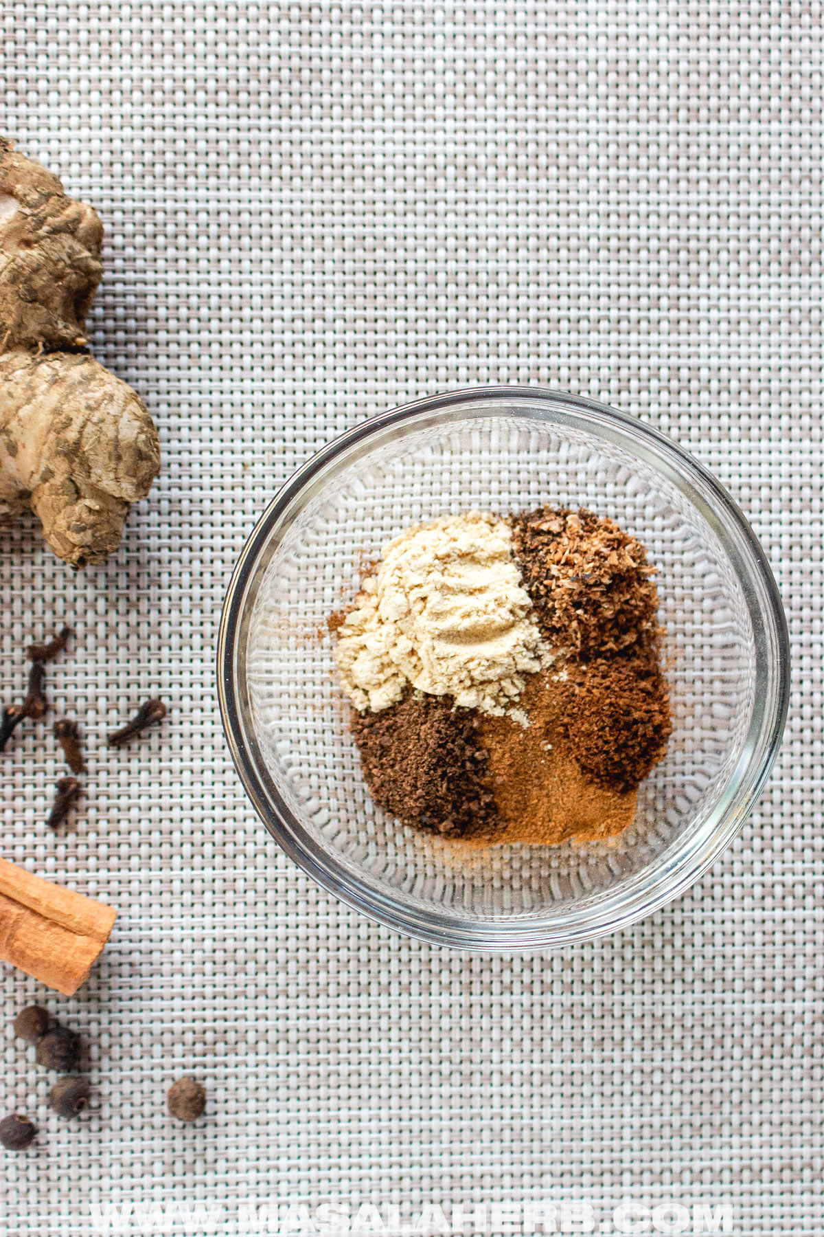 ground spices for pumpkin pie spice