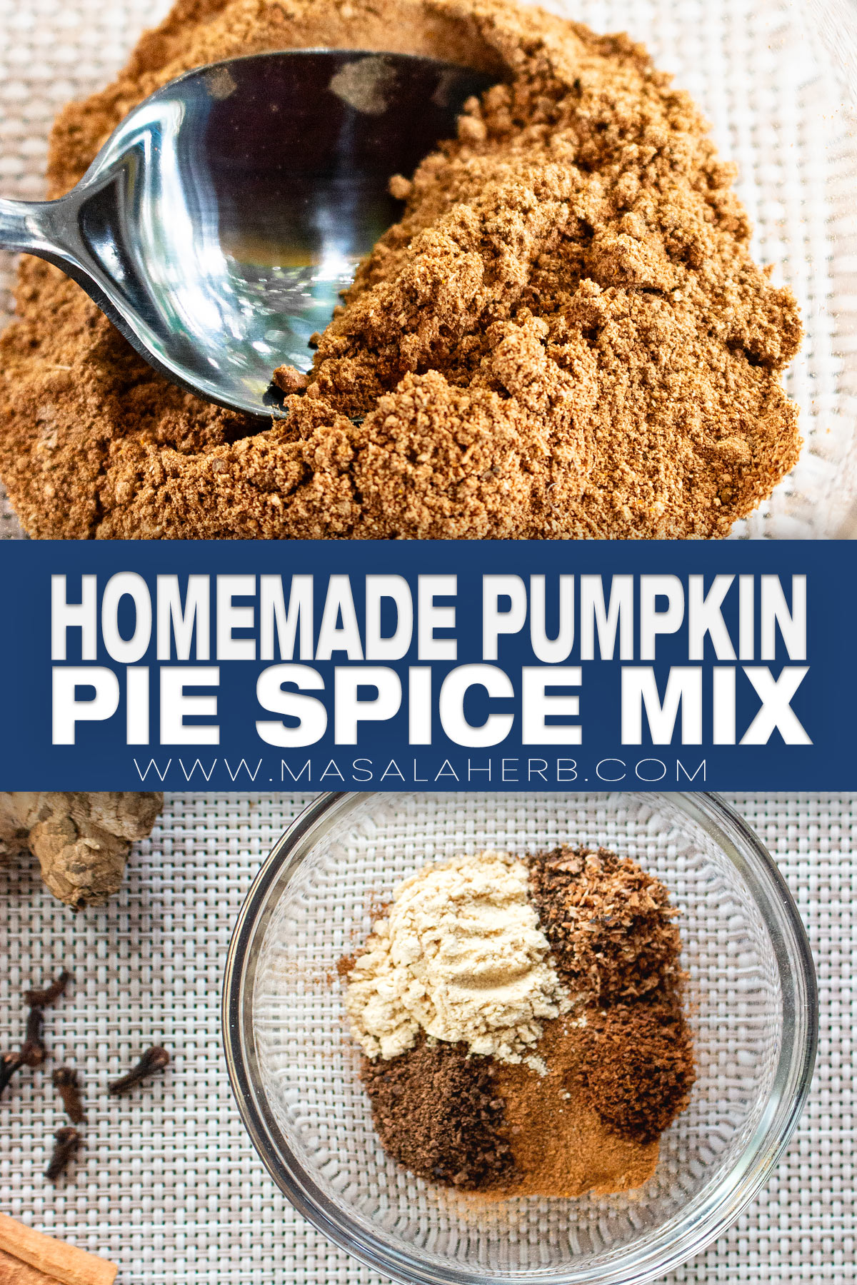 Homemade Pumpkin Pie Spice Mix pin