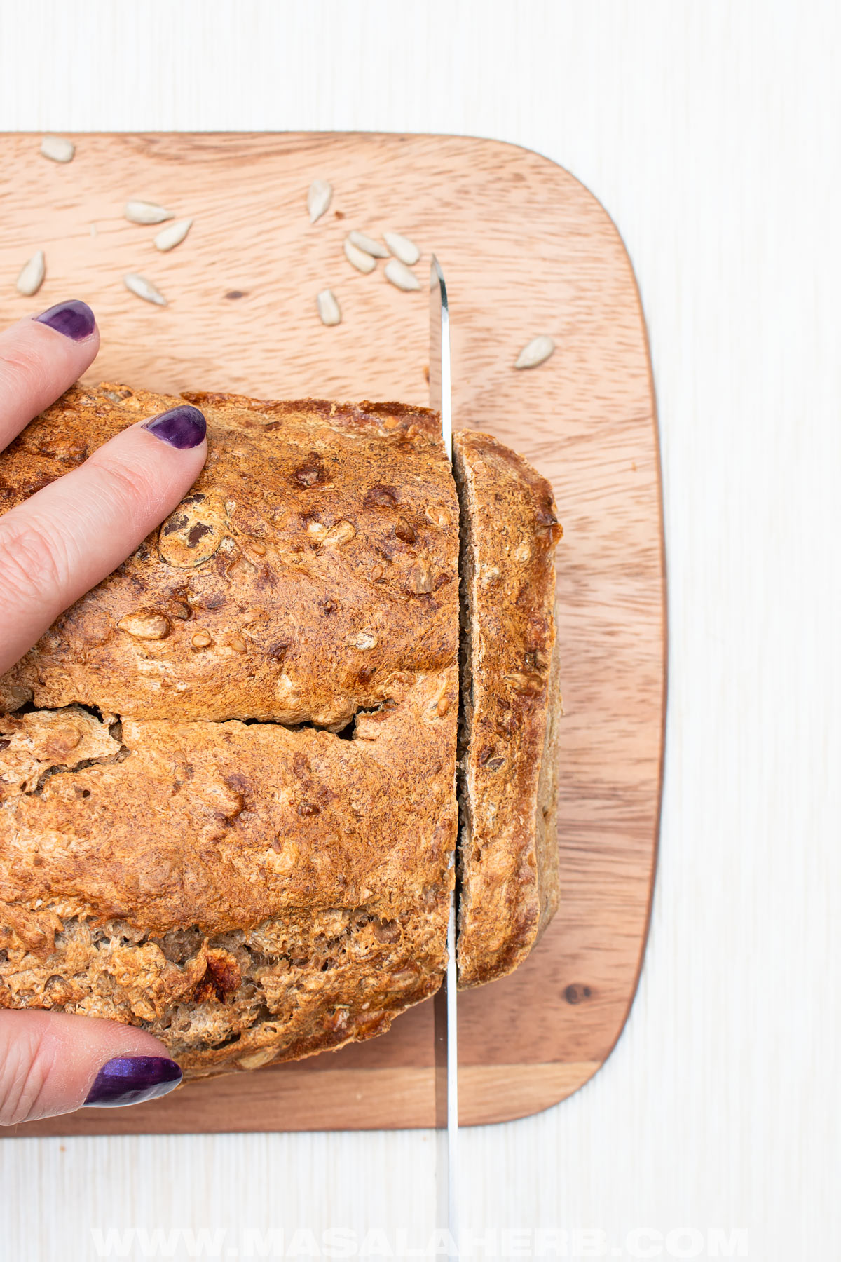 bread made with spelt flour