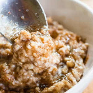 5 min Brown Sugar Oatmeal