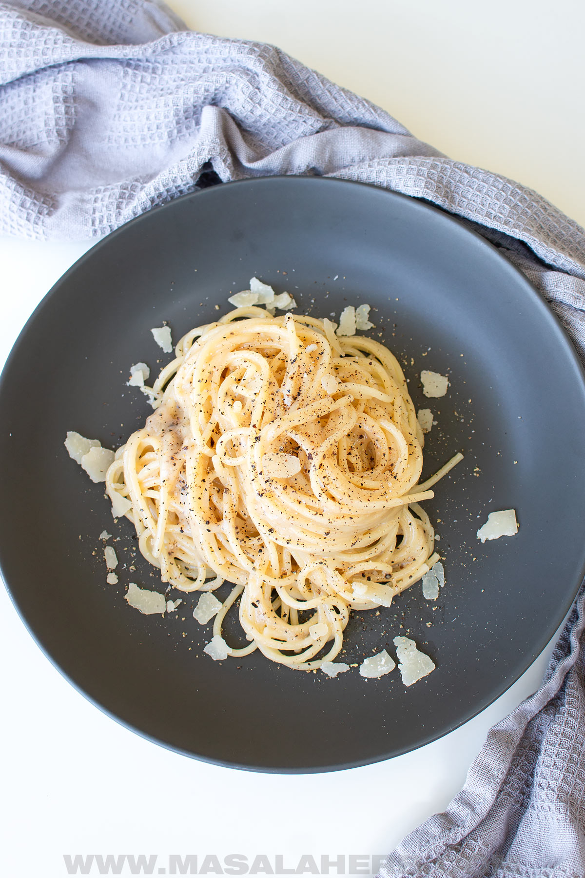 cheese and pepper pasta