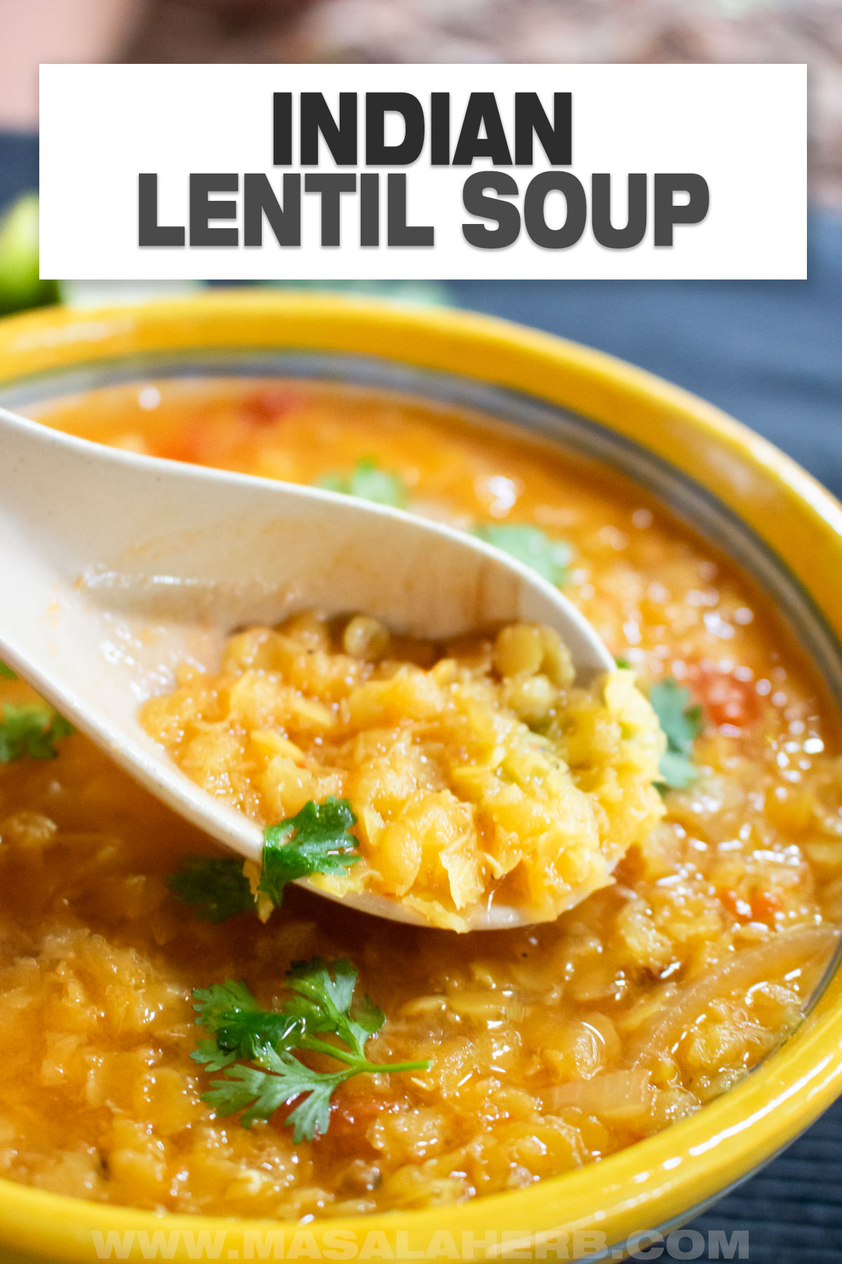 Indian Lentil Soup Recipe cover