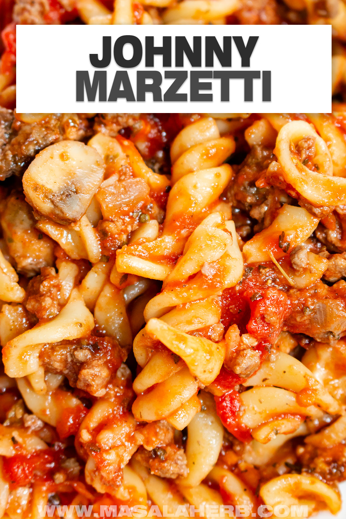 Johnny Marzetti - Ground Beef Noodle Casserole cover