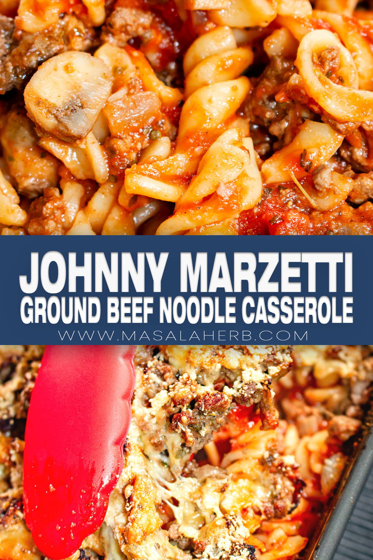 Johnny Marzetti - Ground Beef Noodle Casserole pin
