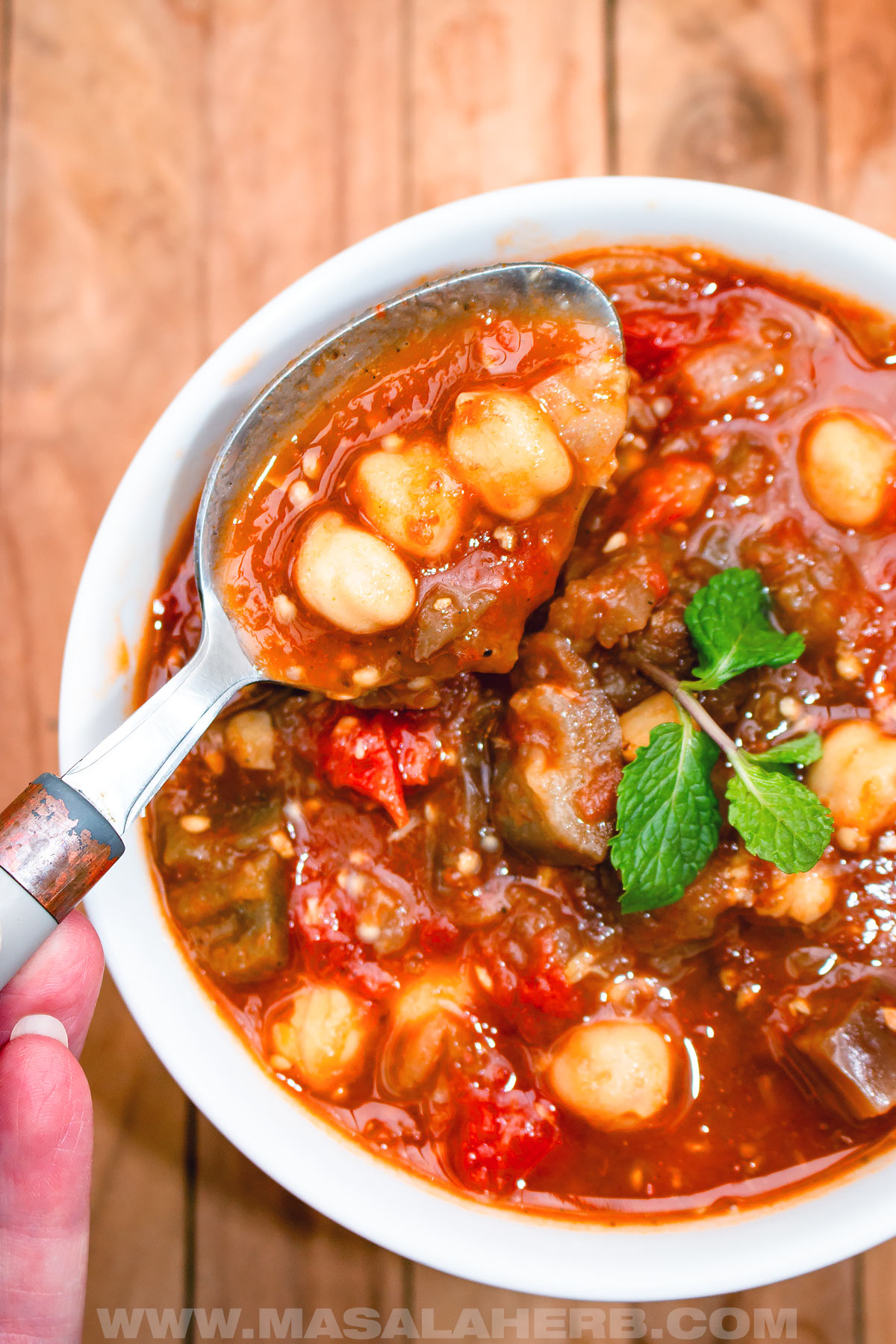 lebanese stew with vegetables