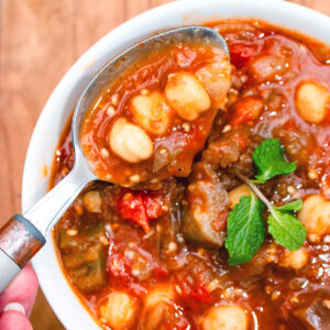 Lebanese Moussaka Stew (Maghmour)