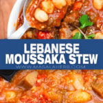 Lebanese Moussaka Stew (Maghmour) pin