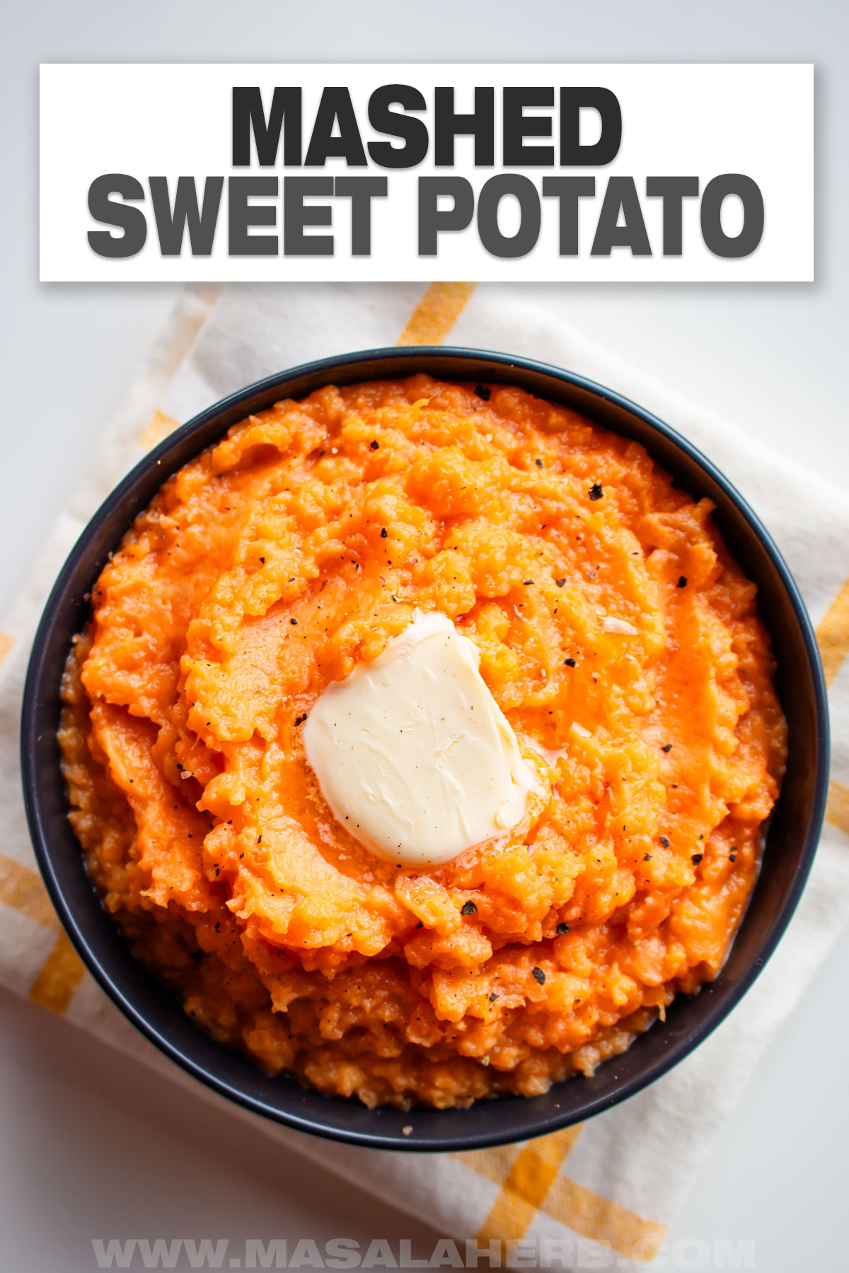 One-Pot Mashed Sweet Potato Recipe cover