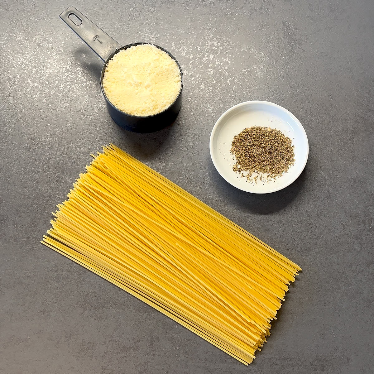 Cacio e Pepe with Parmesan Recipe ingredients