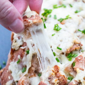 pull apart bread with cheese and garlic