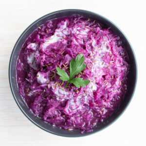 homemade red cabbage