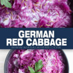 German Red Cabbage Recipe pin