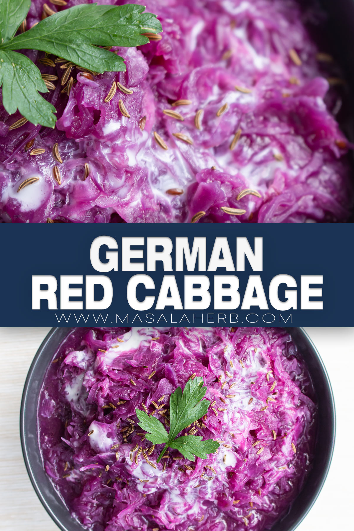 German Red Cabbage Recipe pin