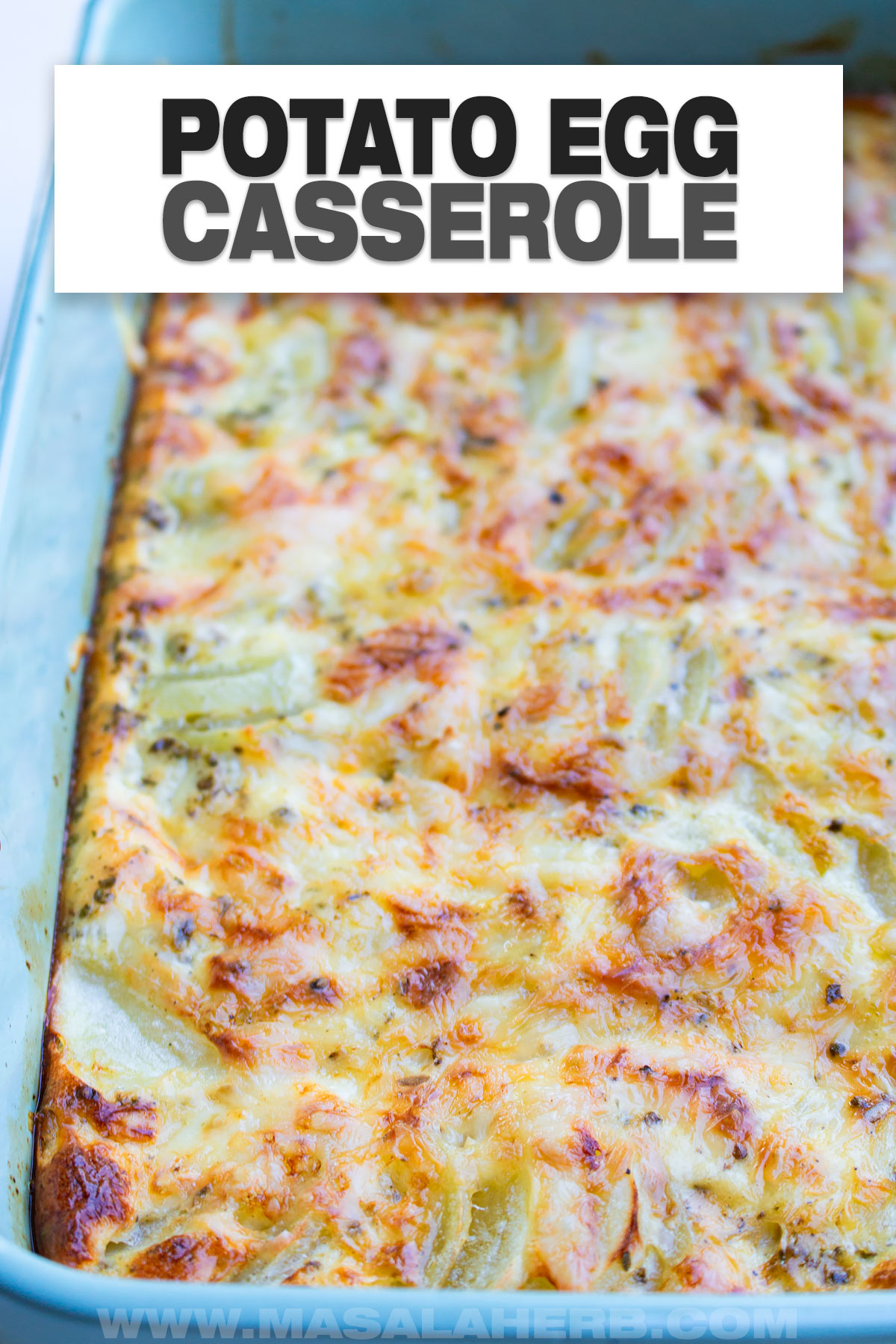 Potato Egg Casserole Recipe cover