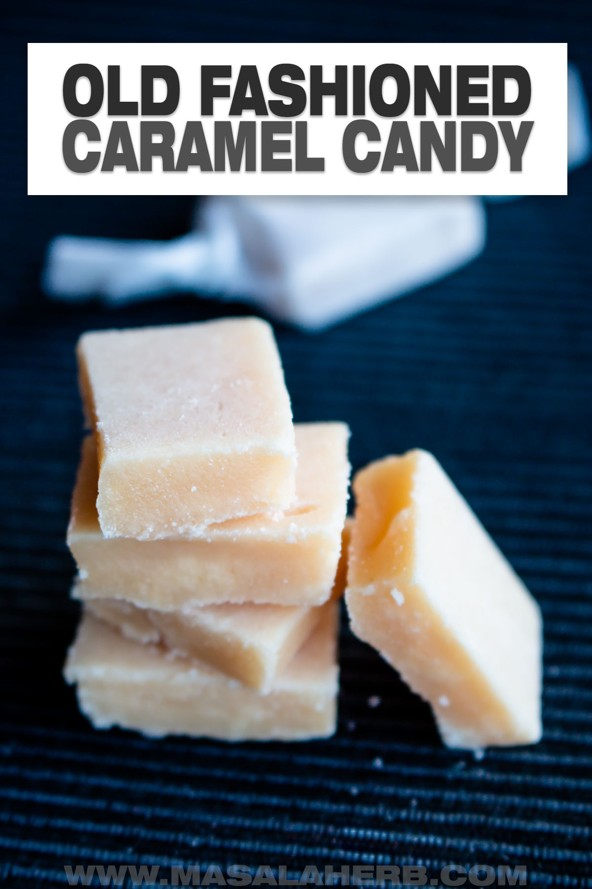 Old Fashioned Caramel Candy Recipe cover