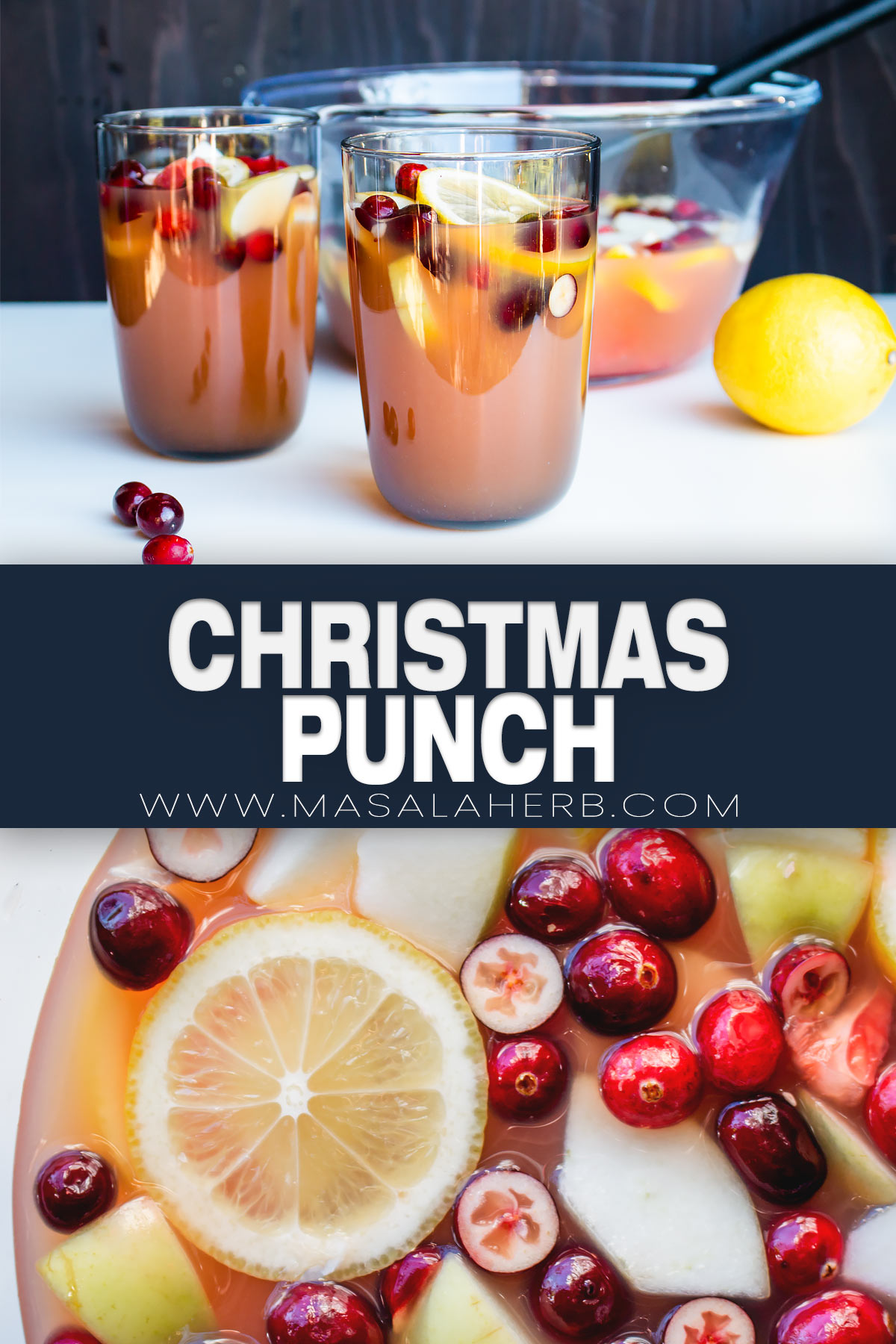 Christmas Punch Recipe pin