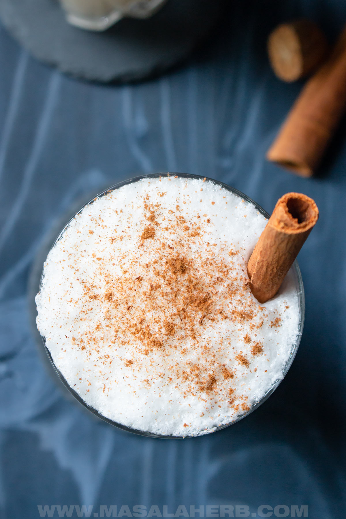 Eggnog with Vanilla Bean Infusion