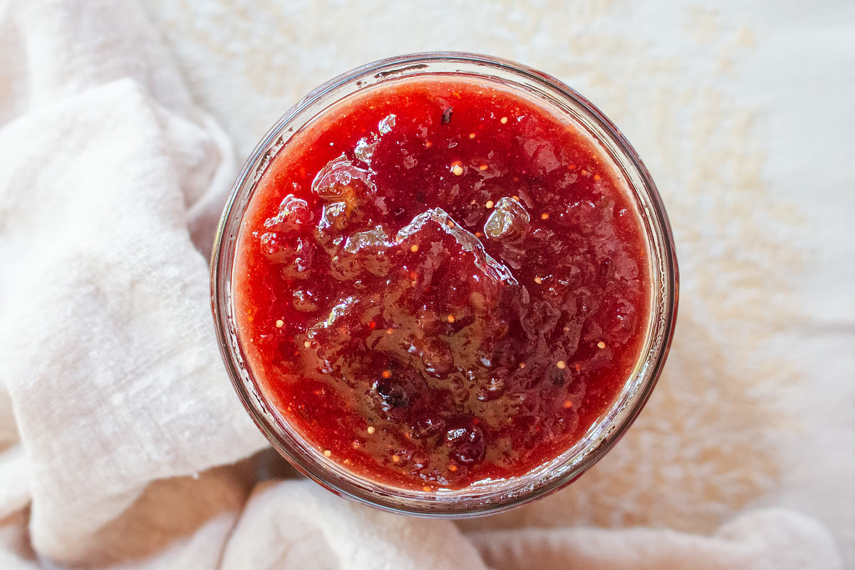 christmas jam with fruits