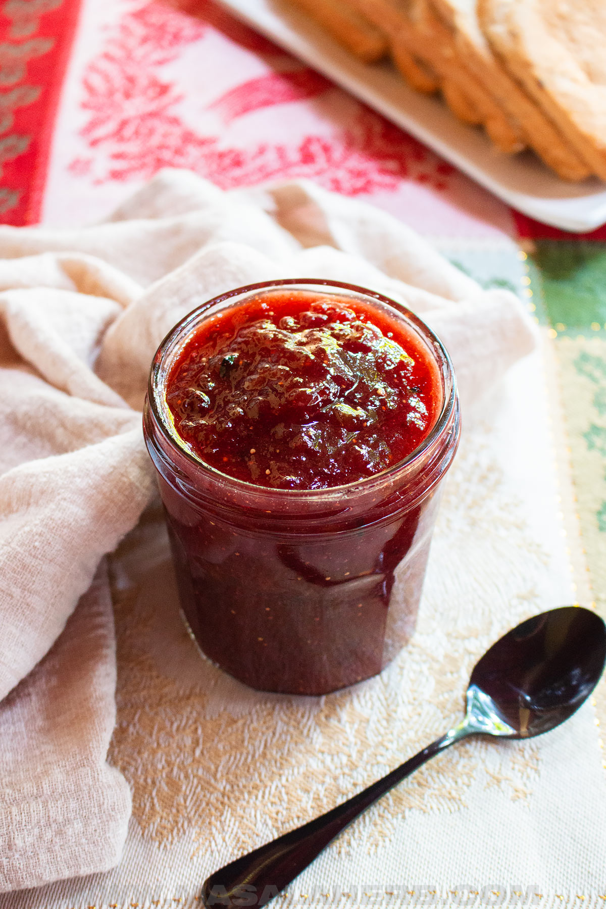 homemade merry christmas jam