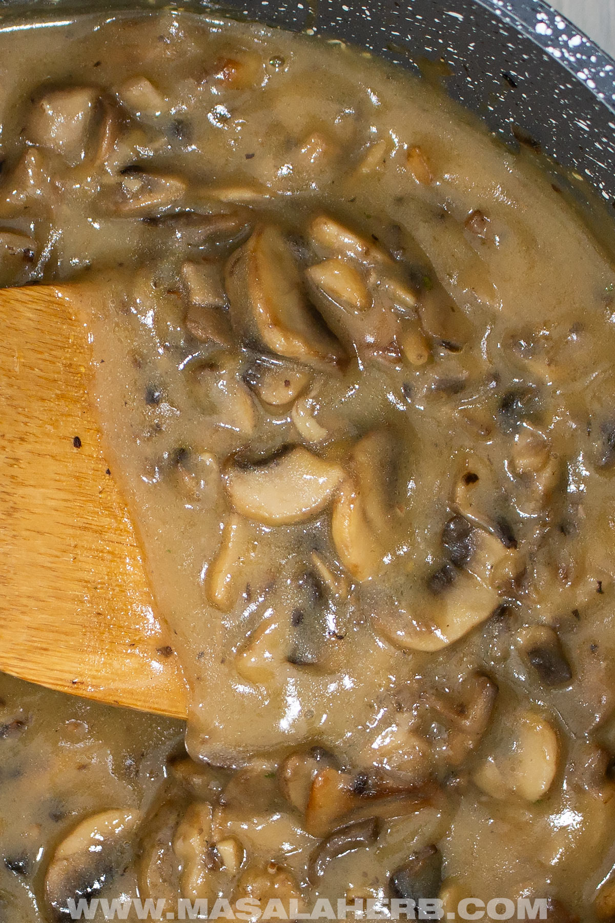 homemade Mushroom Gravy for Chicken or Steak