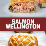 Salmon Wellington Recipe pin