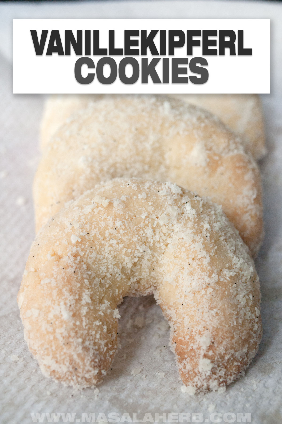 Vanillekipferl Cookies Recipe cover