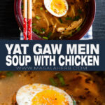Yat Gaw Mein Soup with Chicken (Yakamein) pin