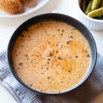 Cheeseburger Soup without Potatoes