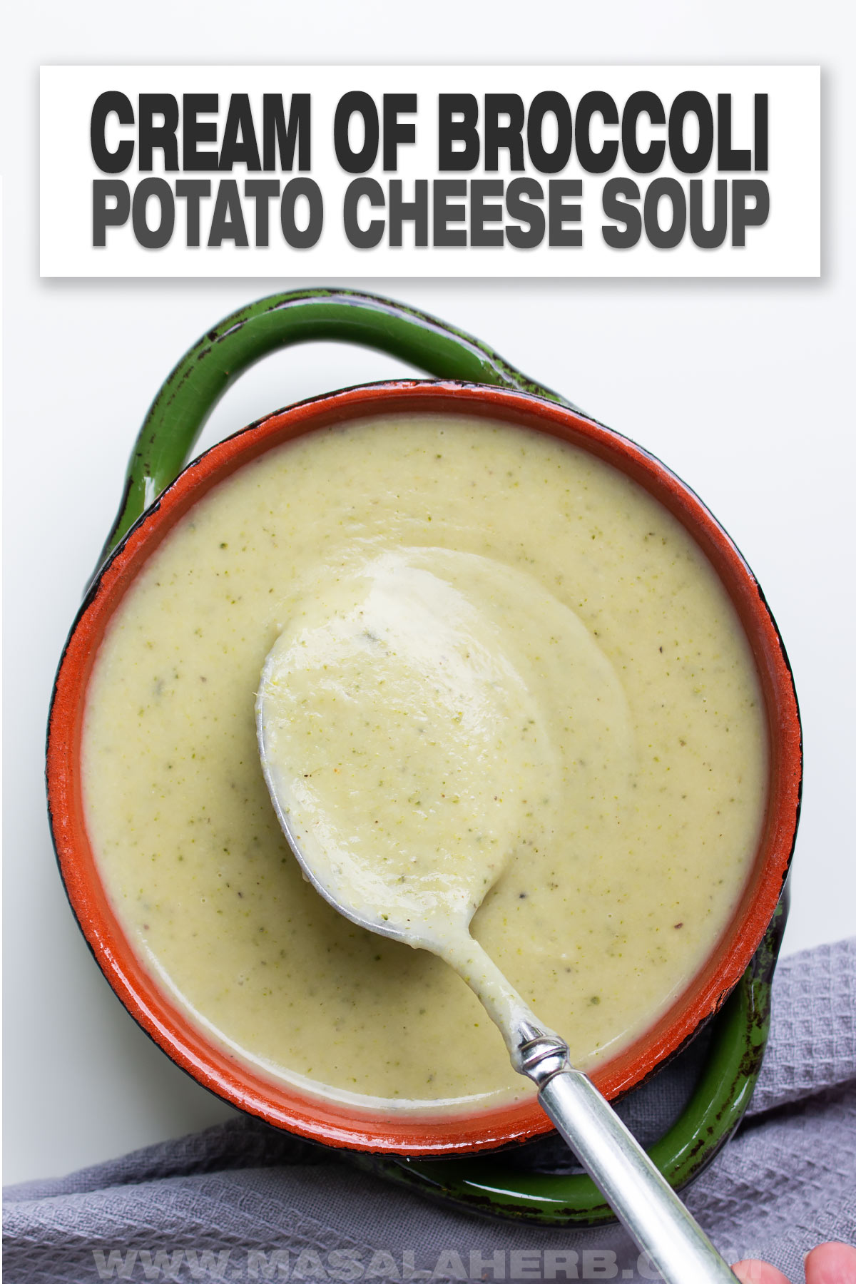 Cream of Broccoli Potato Cheese Soup cover