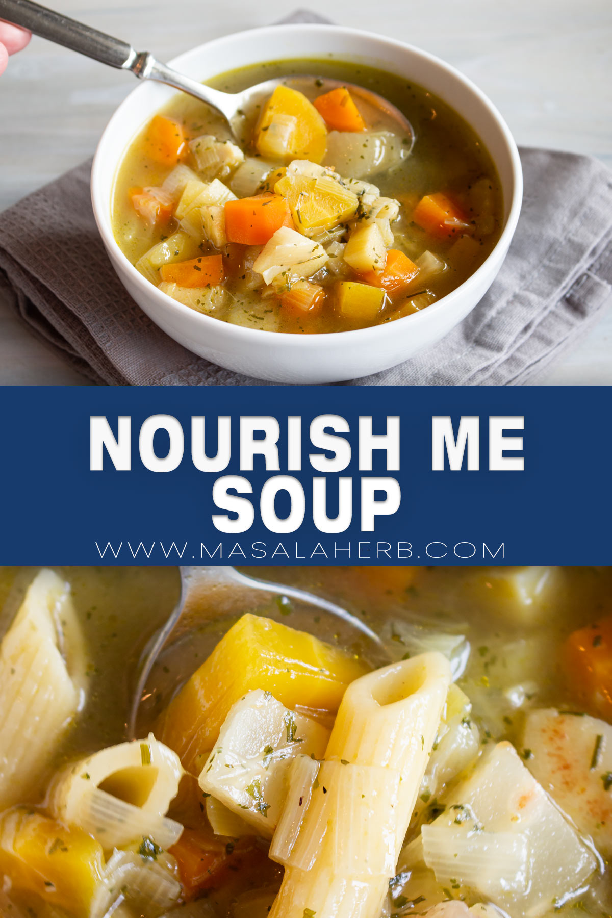 Nourish Me Soup Recipe pin
