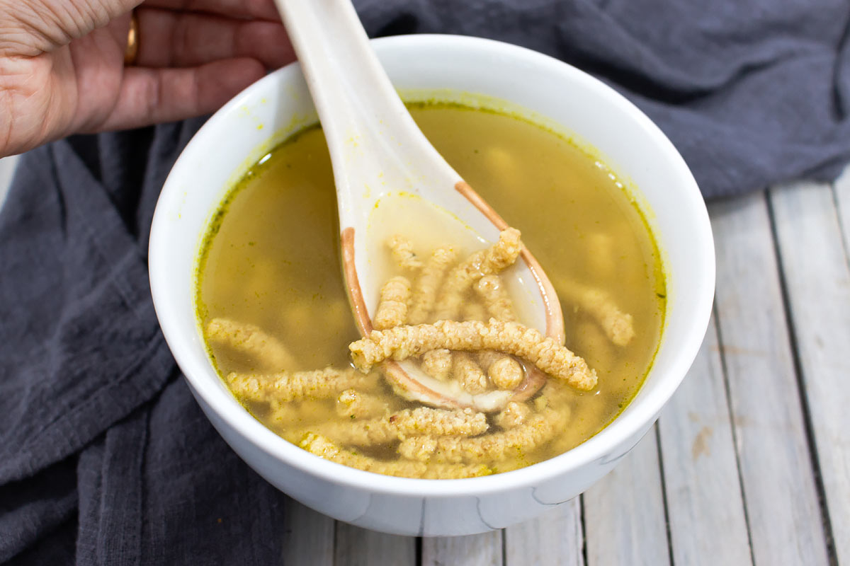 Passatelli with broth