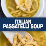 Italian Passatelli Soup Recipe pin