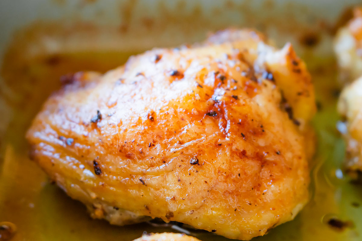 oven roasted chicken thighs