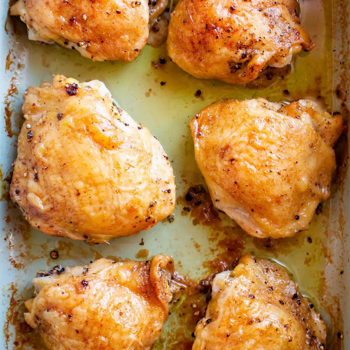 4-Ingredients Roasted Chicken Thighs