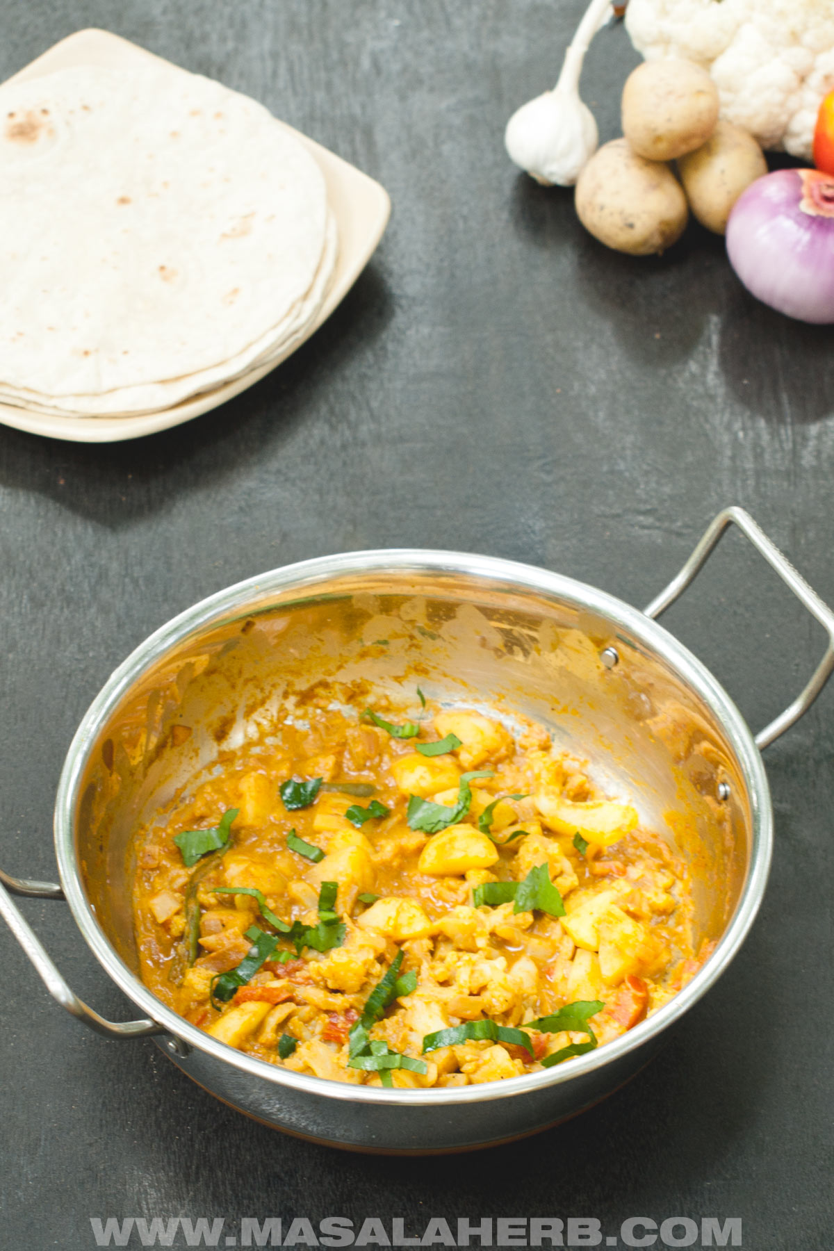 curried aloo gobi