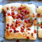 Cream Cheese Bacon Puff Pastry Appetizer