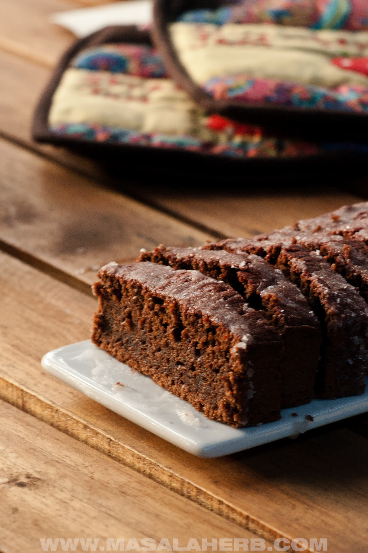 Beet and chocolate cake