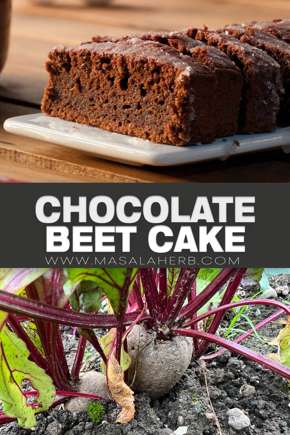 Chocolate Beet Cake Recipe pin