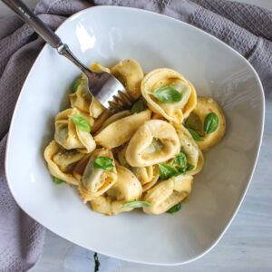 Lemony Olive Oil Tortellini Recipe