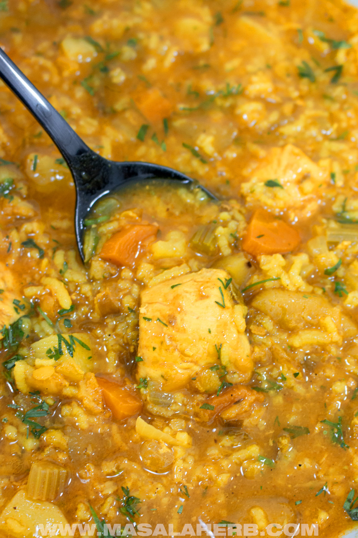 homemade Mulligatawny Soup