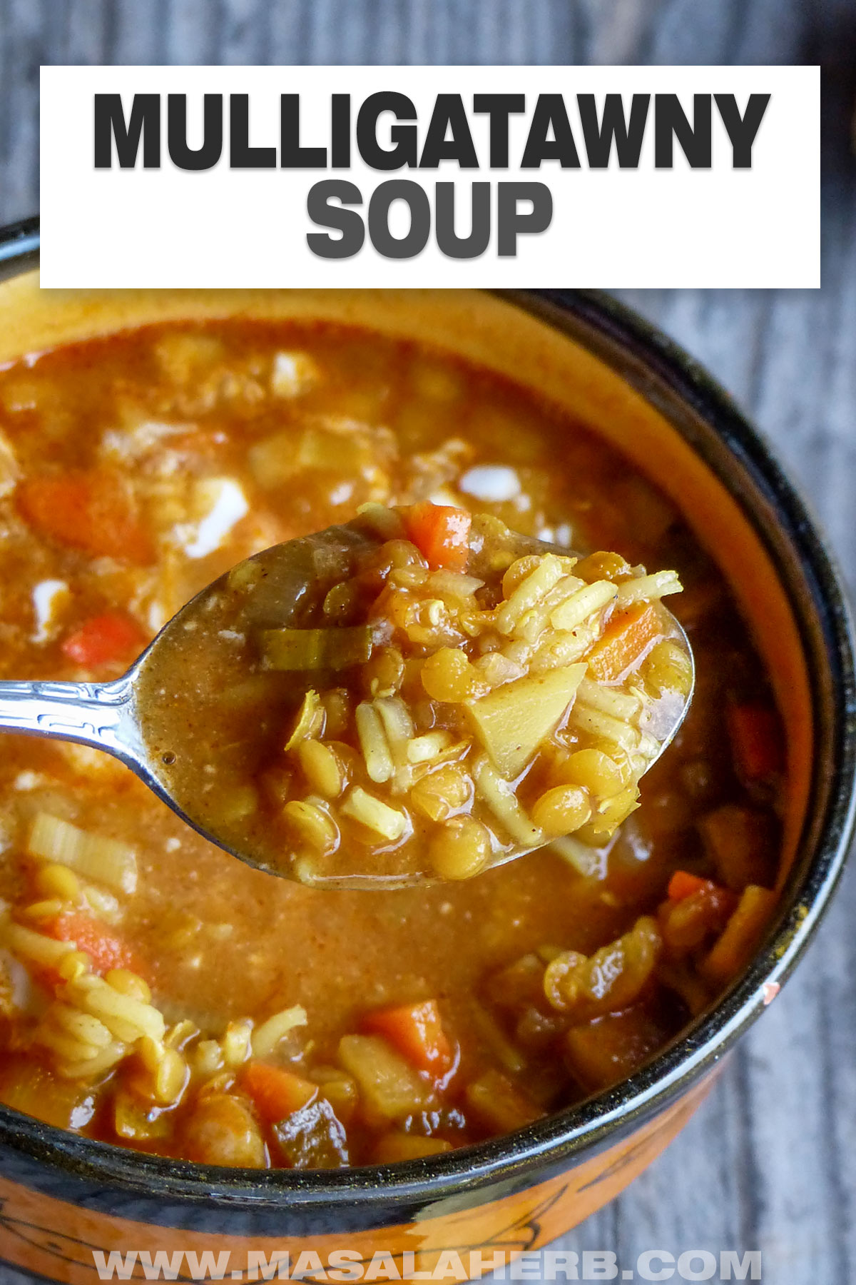 Chicken Mulligatawny Soup Recipe cover