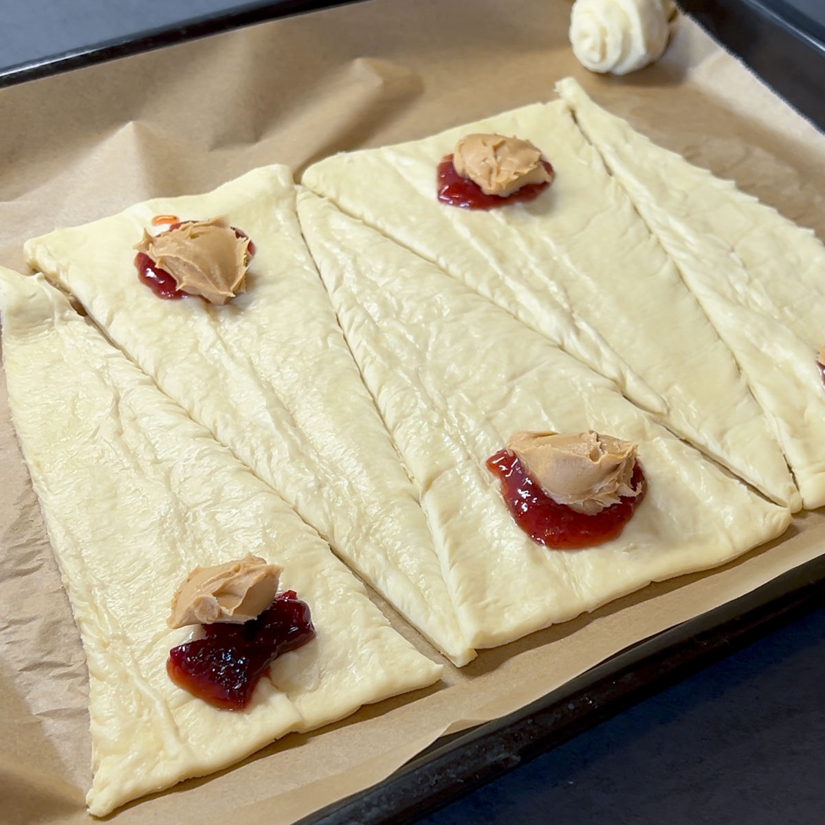 fill with peanut butter